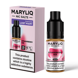 Strawberry Ice Maryliq Vape Juice by Lost Mary- 4895258300240 - TABlites